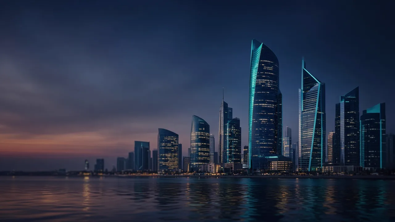 Doha skyline, Qatar