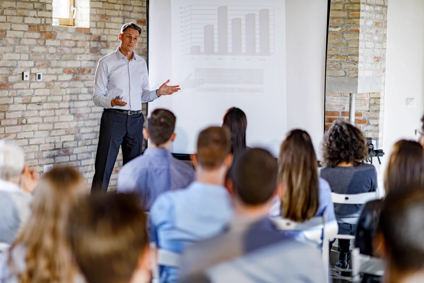 Adviser presenting tax insights for leadership decisions